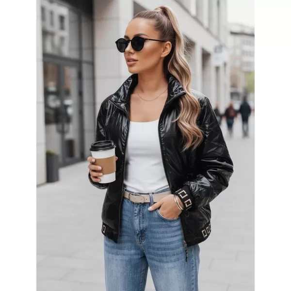  Ženska jakna DSTREET TY5292 ČRNA 