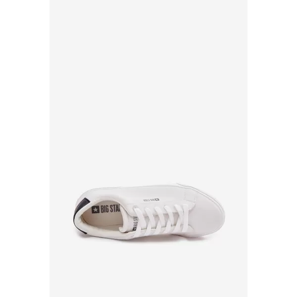  Moške superge BIG STAR TT174001 WHITE Big Star Shoes 