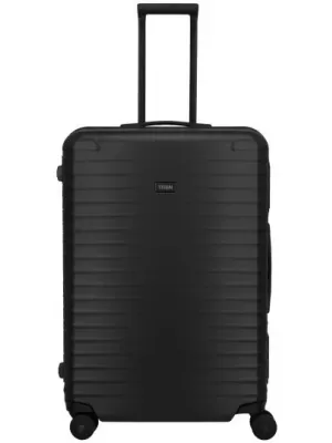 Kovček TITAN Overseas L NOČNA SENKA ČRNA