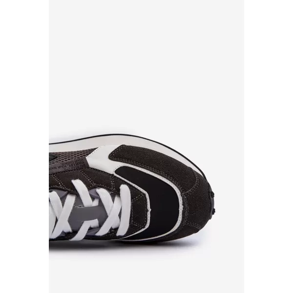  Moške superge BIG STAR NN174347 BLACK Big Star Shoes 