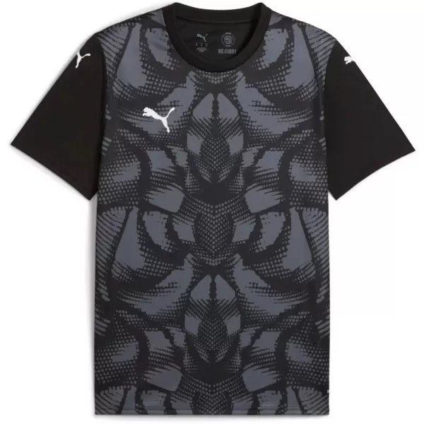  Moška funkcionalna majica PUMA TEAMULTIMATE JERSEY 706280-03 PUMA ČRNA/PUMA BELA 