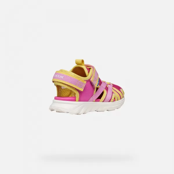  Dekliški sandali GEOX SANDAL AIRADYUM J55MTB01454C8063 ROZA 