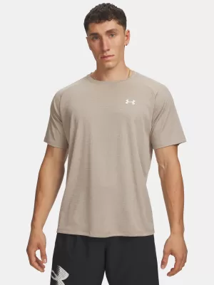 Moška majica s kratkimi rokavi UNDER ARMOUR UA TECH TEXTURED SS 1382796-203 RJAVA