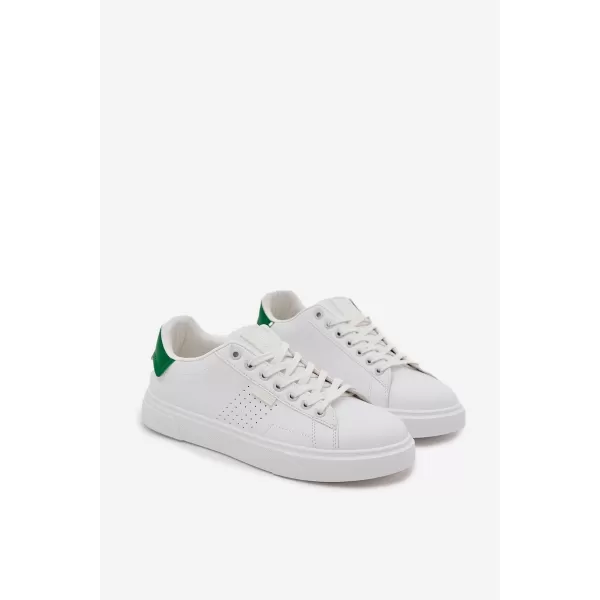  Moški čevlji BIG STAR OO174116 WHITE/GREEN Big Star Shoes 
