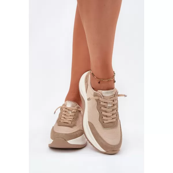  Ženske superge BIG STAR RR274A345 BEIGE Big Star Shoes 