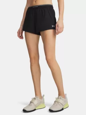 Ženske kratke hlače UNDER ARMOUR VANISH WOVEN 3IN SHORTS 6009965-008 ČRNA