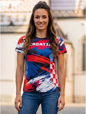 Ženska vrhunska majica s kratkimi rokavi ALTISPORT VOJ/ALW036HR/TR01 PROGE