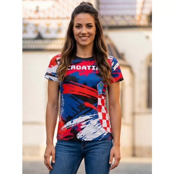  Ženska vrhunska majica s kratkimi rokavi ALTISPORT VOJ/ALW036HR/TR01 PROGE 