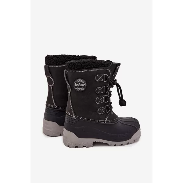  Otroški zimski čevlji LEE COOPER LCJ-25-44-3943K ČRNA 