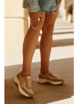 Ženske superge BIG STAR RR274A345 BEIGE Big Star Shoes