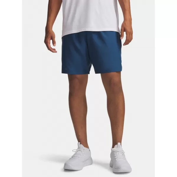  Moške kratke hlače UNDER ARMOUR UA TECH WOVEN WORDMARK SHORT 1383356-498 MODRA 