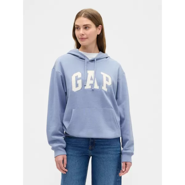  Ženski pulover GAP LOGO HOODIE PULLOVER 463506-95 ELITNO MODRA 