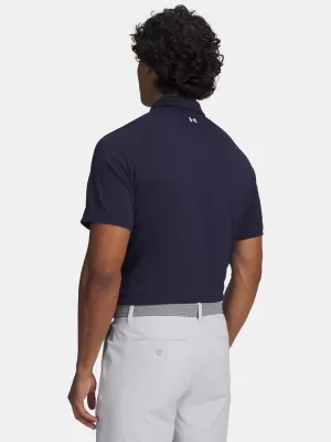 Moška majica s kratkimi rokavi UNDER ARMOUR T2G PIQUE POLO 6012303-410 MODRA