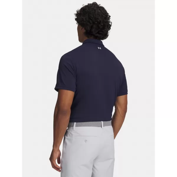  Moška majica s kratkimi rokavi UNDER ARMOUR T2G PIQUE POLO 6012303-410 MODRA 