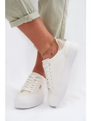 Ženski čevlji BIG STAR TT274805 WHITE Big Star Shoes