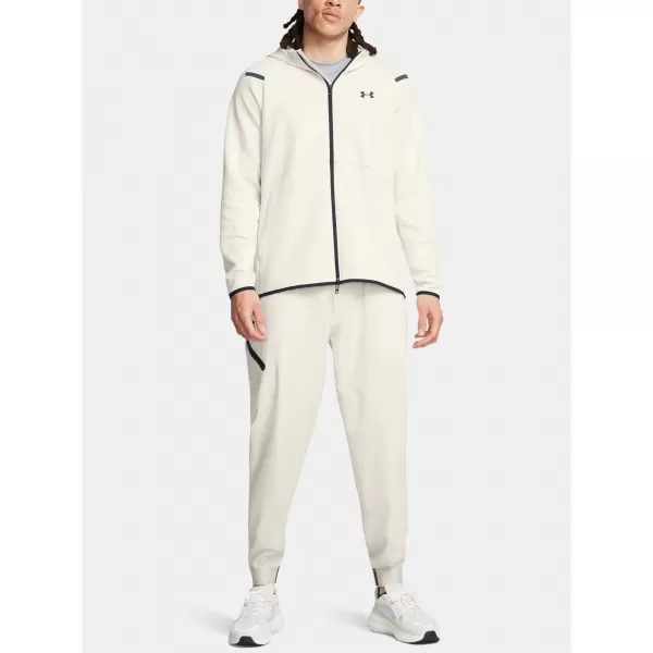  Moške trenirke UNDER ARMOUR UNSTOPPABLE JOGGERS 1388823-110 BELA 