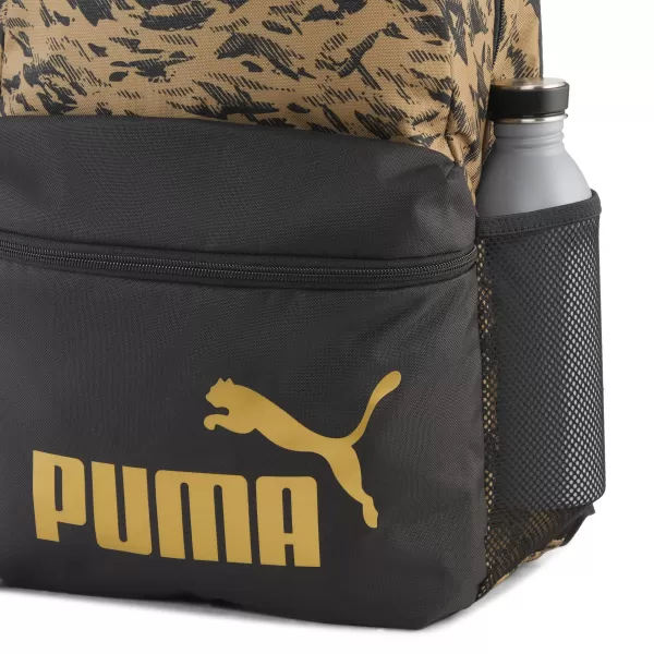  Nahrbtnik PUMA PHASE AOP BACKPACK 091169_07 LEOPARD/GOLD LEOPARD/ZLATA PUMA ŠT.1 