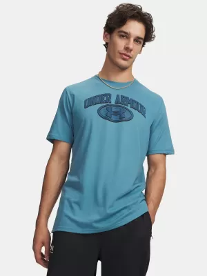 Moška majica s kratkimi rokavi UNDER ARMOUR UA M WM LOCKER TAG SS 6012778-466 MODRA