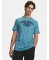 Moška majica s kratkimi rokavi UNDER ARMOUR UA M WM LOCKER TAG SS 6012778-466 MODRA