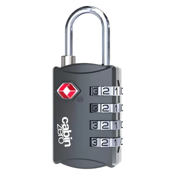  Zaklepanje CABINZERO TSA Travel Lock ORIGINAL SIVA 
