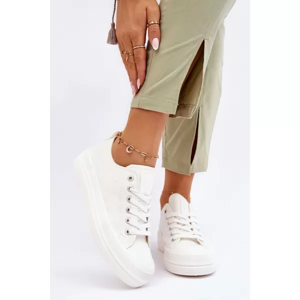  Ženske superge BIG STAR LL274968 WHITE Big Star Shoes 
