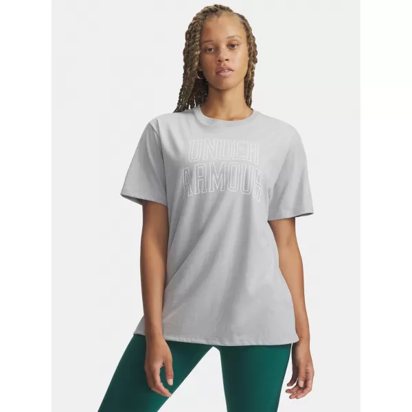  Ženska majica s kratkimi rokavi UNDER ARMOUR RIVAL OS CAMPUS TEE 6007883-012 SIVA 