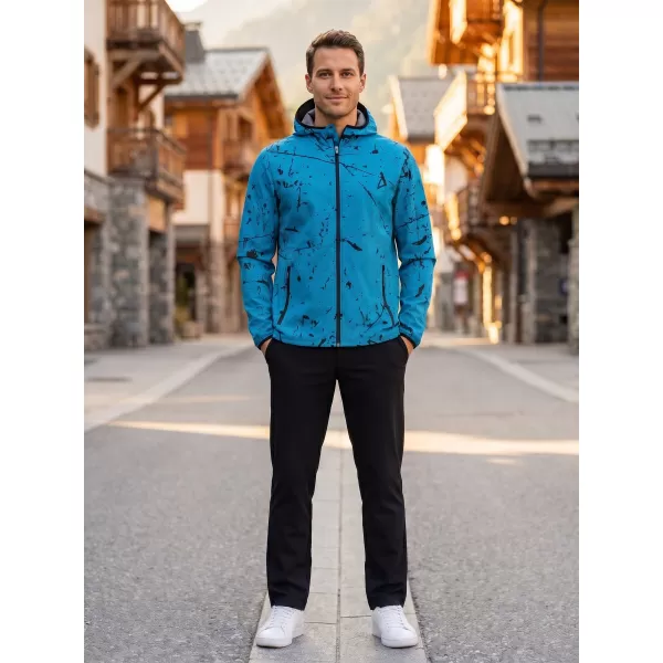  Moška vrhunska softshell jakna ALTISPORT VOJ/ALM034JACK01 SMARAGDNO 