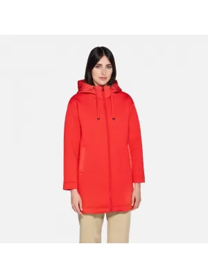 Ženska parka GEOX SWEATER G012427 RDEČA