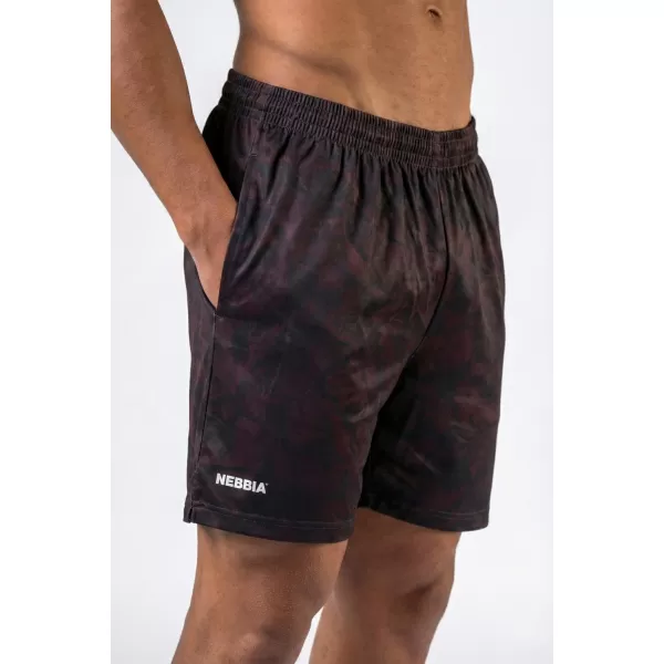  Kratke hlače za trening POWER 902 TEMNO RJAVE CAMO Nebbia 