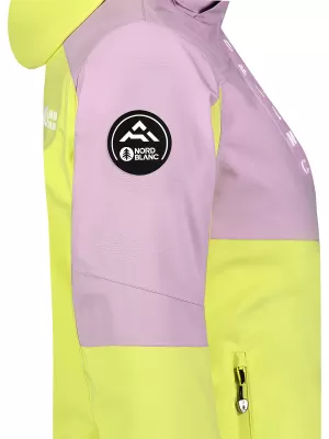Ženska smučarska jakna NORDBLANC LILT NBWJL8302 JANTAR
