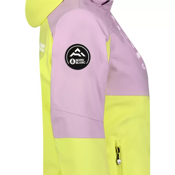  Ženska smučarska jakna NORDBLANC LILT NBWJL8302 JANTAR 