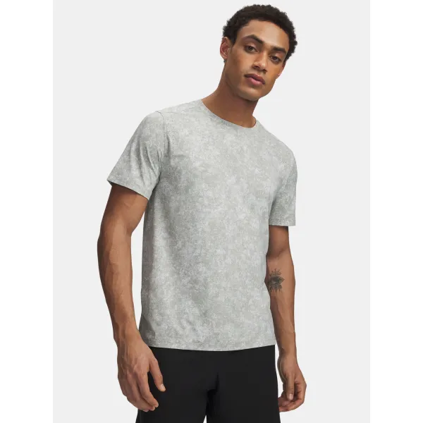  Moška majica s kratkimi rokavi UNDER ARMOUR VELOCITI PRO PRINT SS 6009507-069 SIVA 