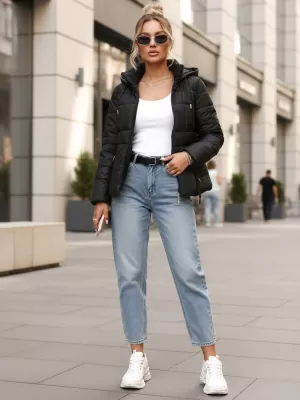 Ženska jakna DSTREET TY5591 ČRNA