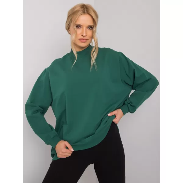  Ženski pulover BASIC FEEL GOOD RV-BL-5185.90P TEMNO ZELENA 