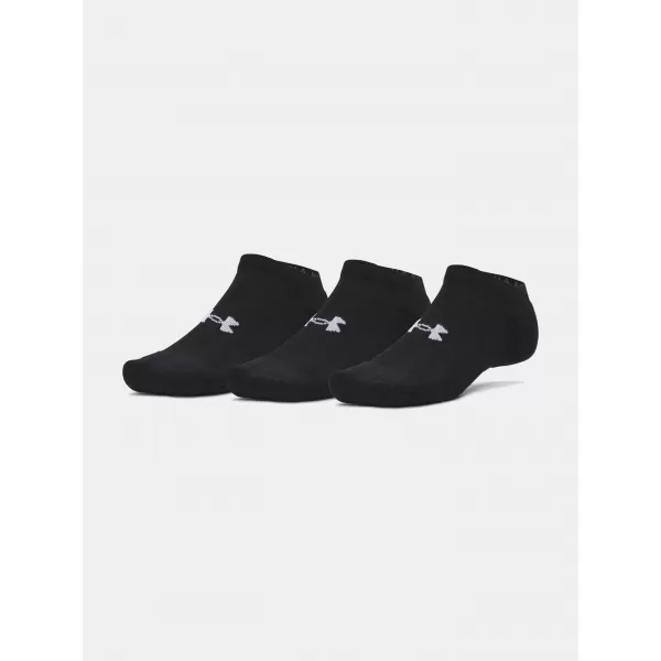  Nogavice UNDER ARMOUR PERFORMANCE COTTON 3PK NS 6009683-008 ČRNA 