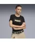 Ženska majica s kratkimi rokavi PUMA ESS LOGO LAB TEE 691824_01 ČRNA PUMA