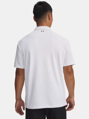 Moška majica s kratkimi rokavi UNDER ARMOUR T2G PIQUE POLO 6012303-100 BELA