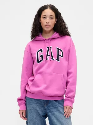 Ženski pulover GAP LOGO PULLOVER HOODIE 463506-87 BRSTEČA LILA
