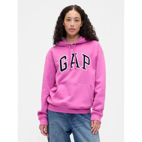  Ženski pulover GAP LOGO PULLOVER HOODIE 463506-87 BRSTEČA LILA 