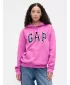 Ženski pulover GAP LOGO PULLOVER HOODIE 463506-87 BRSTEČA LILA