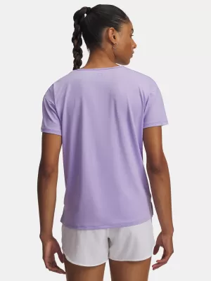 Ženska majica s kratkimi rokavi UNDER ARMOUR UA VANISH ENERGY SS 2.0 1379141-538 VIJOLIČNA