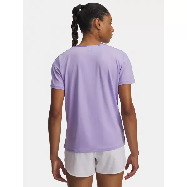  Ženska majica s kratkimi rokavi UNDER ARMOUR UA VANISH ENERGY SS 2.0 1379141-538 VIJOLIČNA 