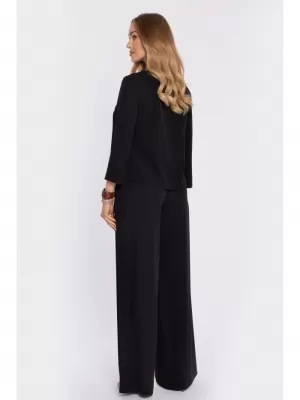 Ženska bluza MOE M905 ČRNA