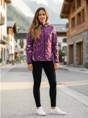 Ženska vrhunska softshell jakna ALTISPORT VOJ/ALW034JACK01 FUKSIJA