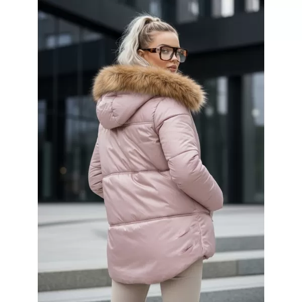  Ženska jakna DSTREET TY5526 ROZA 