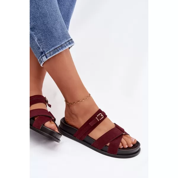  Ženski copati BOTO SELORINA 41592 BORDO 