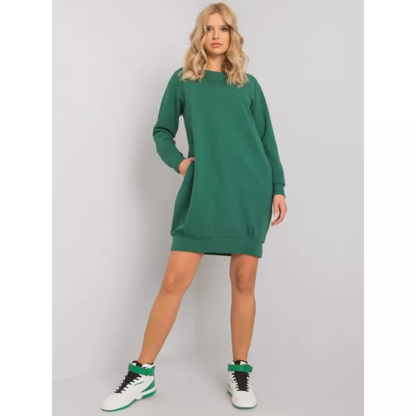  Obleka BASIC FEEL GOOD RV-TU-5184.93P TEMNO ZELENA 
