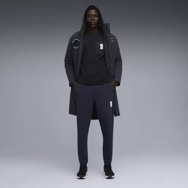  Moške hlače PUMA M X SAYSKY SWEAT PANT 527555-16 NOVA MORNARICA 