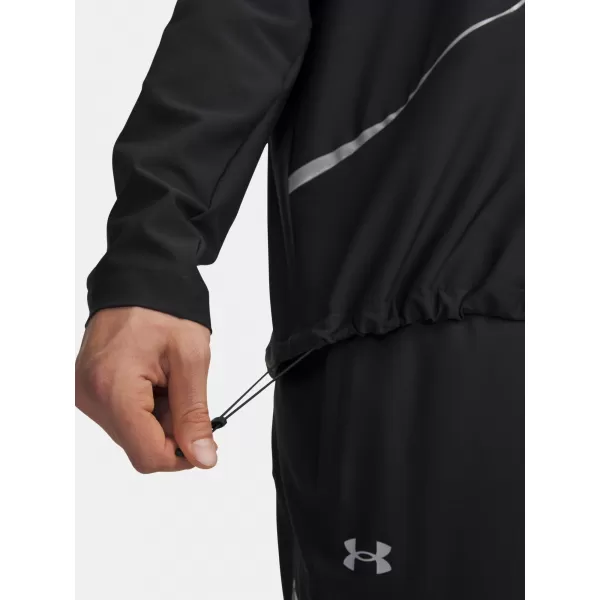  Moška jakna UNDER ARMOUR UA UNSTOPPABLE WOVEN JACKET ČRNA 