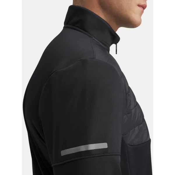  Moški pulover UNDER ARMOUR UA ARMOUR FLC PRO UTILITY QZ 6005688-001 ČRNA 